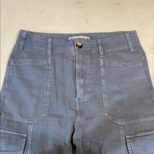 Zara Blue Cargo Pant